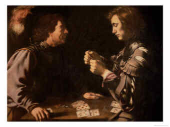 Caravaggio, Baroque Italian Painter: The Gamblers