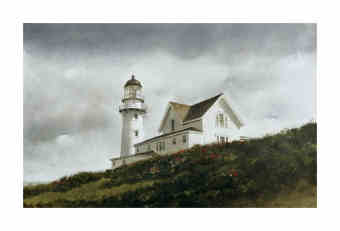 Douglas Brega, American Contemporary Realist Artist: Two Lights