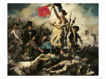 Eugene Delacroix, French Romantic Painter: Liberty Leading the People