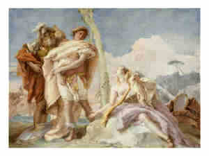 Giovanni Battista Tiepolo, Italian Rococo Painter: Rinaldo Abandons Armida