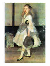 James Abbott Mcneill Whistler, American 19th Century Painter: Portrait of Miss Alexander