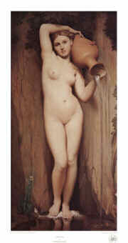 Jean-Auguste-Dominique-Ingres, French Neo-Classical Painter: The Spring