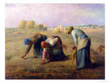 Jean-Francois Millet: French Realist and Barbizon Painter: The Gleaners