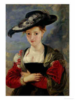 Peter Paul Rubens: Belgian Baroque Painter: Portrait of Suzanne Fourment
