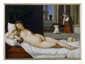 Titian, Venetian Renaissance Painter: Venus of Urbino, before 1538