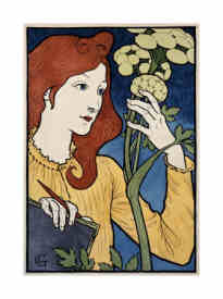 Eugene Grasset, Swiss Vintage Poster Designer: Salon des Cent, Exposition E Grasset