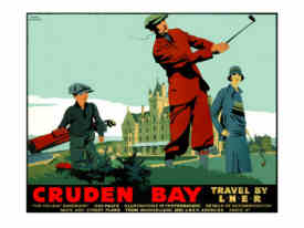 Frank Newbould, British Vintage Poster Designer: Cruden Bay