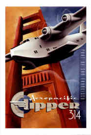 Michael Kungl, American Retro-Vintage Poster Designer: Clipper 314