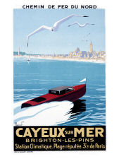 Pierre Commarmond, French Vintage Poster Designer: Cayeux Sur Mer