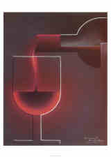 Vintage Alcohol Drinks Poster