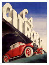 Vintage Citroen Posters
