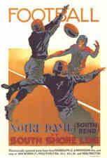 Vintage Football Posters