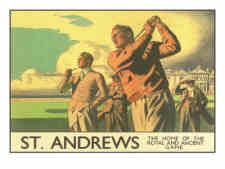 Vintage Golf Posters