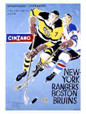 Vintage Hockey Posters