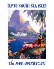 Vintage Island Posters