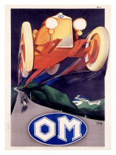Vintage Italian Car Posters