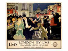 Vintage LMS Railway Posters