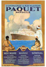 Vintage Navigation Paquet Posters