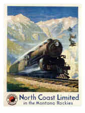 Vintage American Railroad Posters