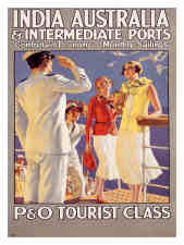Vintage P & O Line Posters