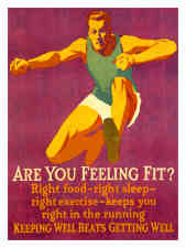 Vintage Track and Field Posters