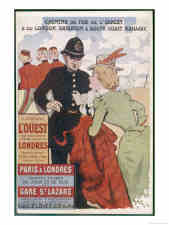 Vintage Chemin de Fer de l'Ouest Posters