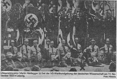 Heidegger with NSDAP